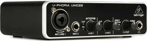 Behringer phoria umc22 usb - behringer,
