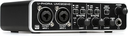 Behringer phoria umc202hd - behringer,