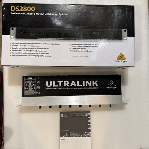 Behringer ds2800 input - ds2800, 2-input