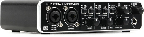 Behringer phoria umc204hd - behringer, u-phoria