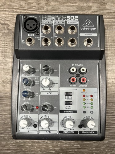 Behringer xenyx 502 analog - behringer,