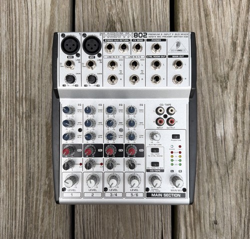 Behringer xenyx 802 premium - xenyx,