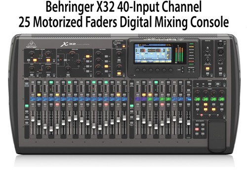 Behringer x32 input - behringer, 40-input