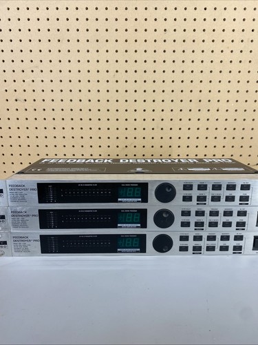 Behringer feedback destroyer - behringer,